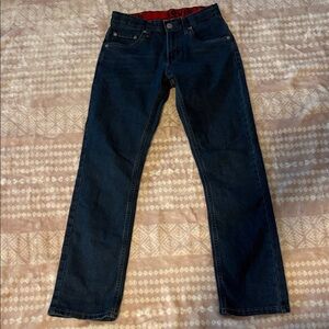 Levi's kid’s Blue Straight Jeans